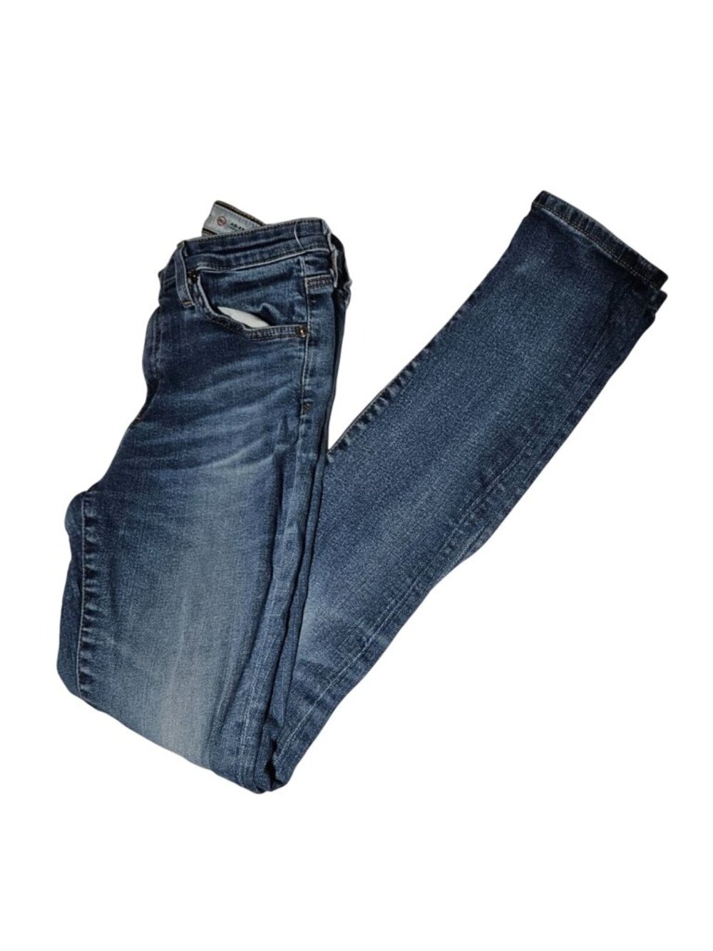 Adriano Goldschmied Jeans Womens Size 28 Skinny Low Rise Medium Wash Denim Pants
